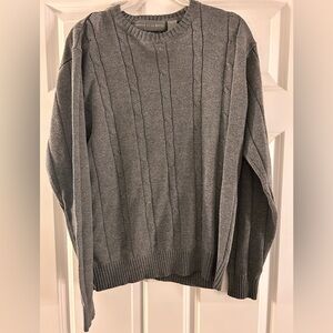 Oscar De La Renta Designer Gray Sweater